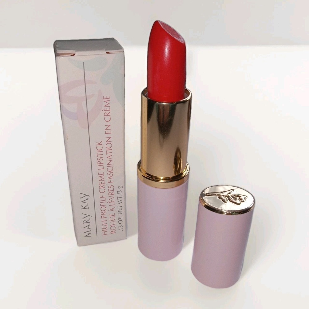 Mary Kay Ravishing Red High‎ Profile Creme Lipstick New